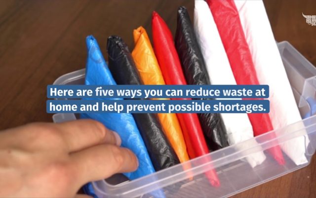 5 Ways to Reduce Waste at Home During the COVID-19 Pandemic