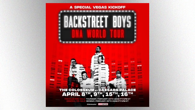 Oh my God, they're back…early! Backstreet Boys' DNA World Tour to kick off in Las Vegas in April