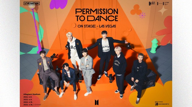 BTS is giving Las Vegas fans permission to dance this April
