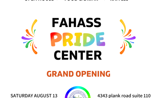 Grand Opening – FAHASS Pride Center