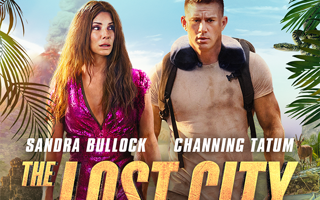 WIN a Blu-ray Copy Of The Lost City Starring Sandra Bullock & Channing Tatum