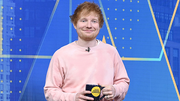 Ed Sheeran is “delighted” he broke a British chart record