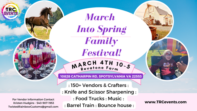 2nd Annual March into Spring Family Festival