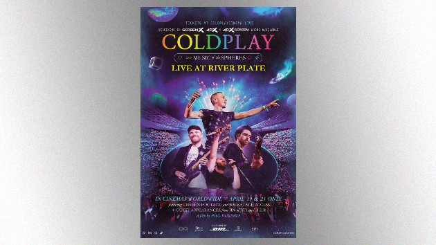 Coldplay screening ‘Music of the Spheres: Live at River Plate’ concert film in theaters