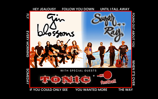 Win tickets to see Gin Blossoms & Sugar Ray