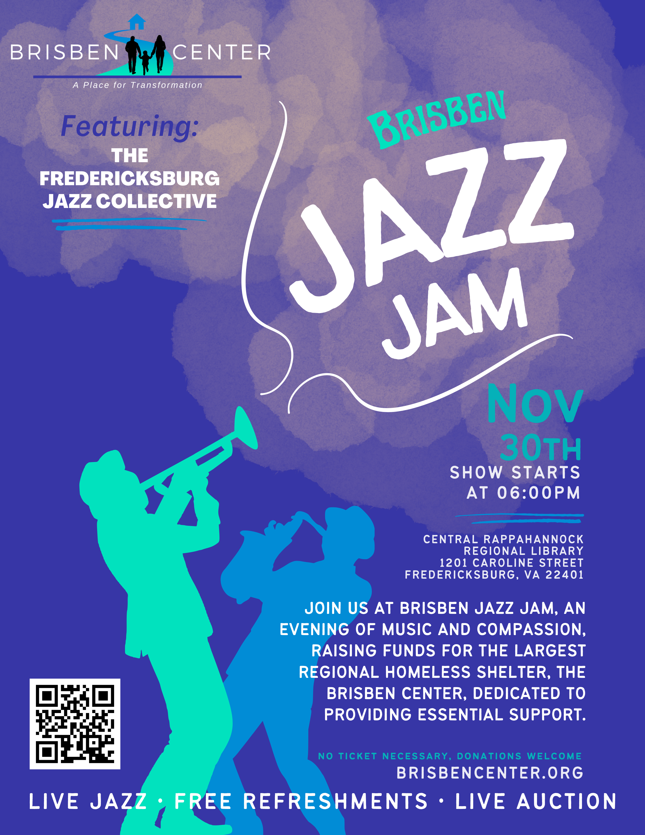 <h1 class="tribe-events-single-event-title">The Brisben Center Jazz Jam</h1>